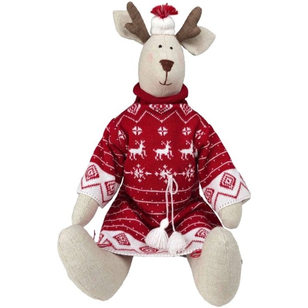 Фото - Декор New Year Прованс Олень "Deer Jolly" 45 см (023263)