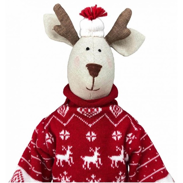 Фото - Декор New Year Прованс Олень "Deer Jolly" 45 см (023263)