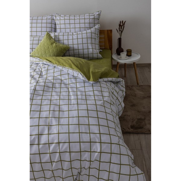 Фото - Комплект постільної білизни ТЕП Olive Check (2-00882_25145)