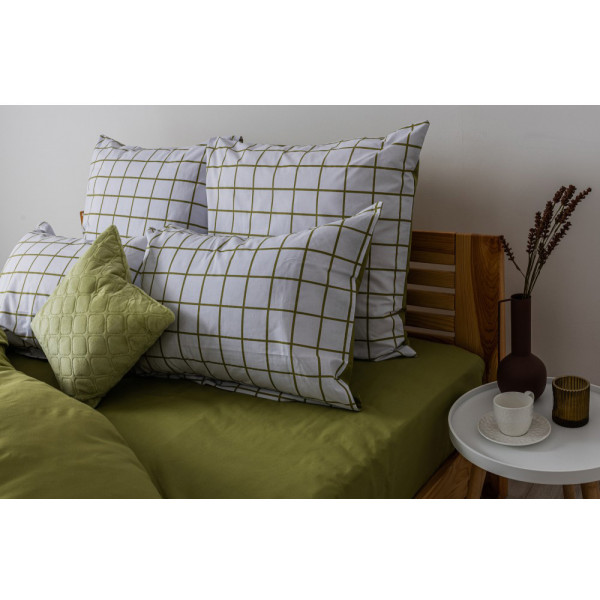 Фото - Комплект постільної білизни ТЕП Olive Check (2-00880_25144)