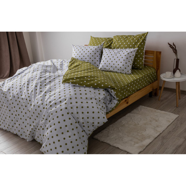 Фото - Комплект постельного белья ТЕП Happy Sleep Olive Dots (2-03795_25063)