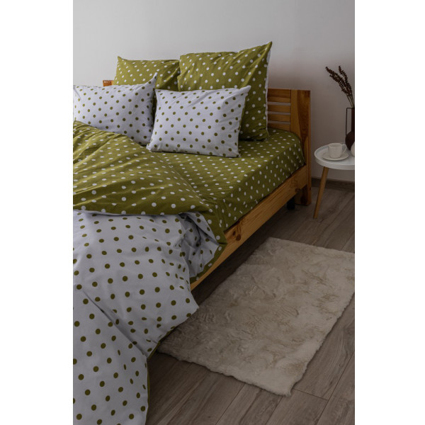 Фото - Комплект постільної білизни ТЕП Happy Sleep Olive Dots (2-03797_25065)