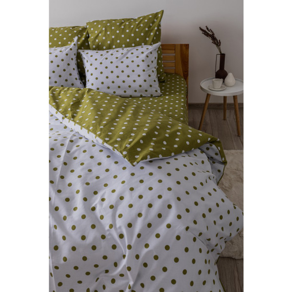 Фото - Комплект постільної білизни ТЕП Happy Sleep Olive Dots (2-03797_25065)