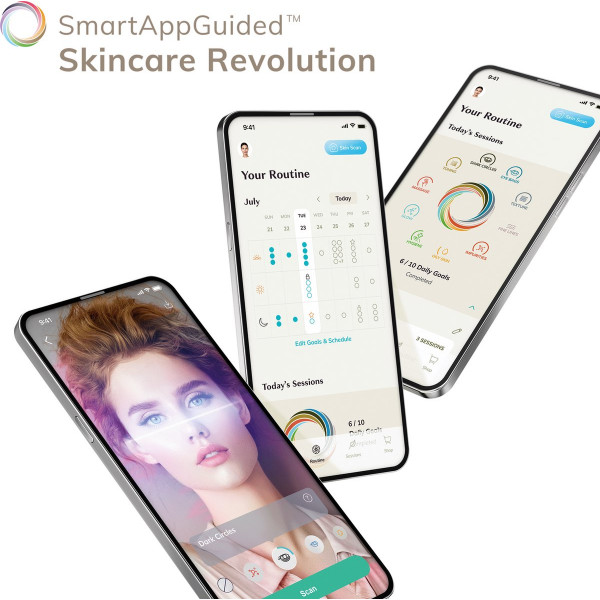 Фото - Масажер для обличчя GESKE MicroNeedle Face & Body Roller 8 в 1 (GK000043WH01)