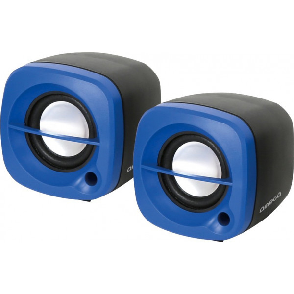 Фото - Компьютерная акустика компактная 2.0 Omega OG-15 Blue USB