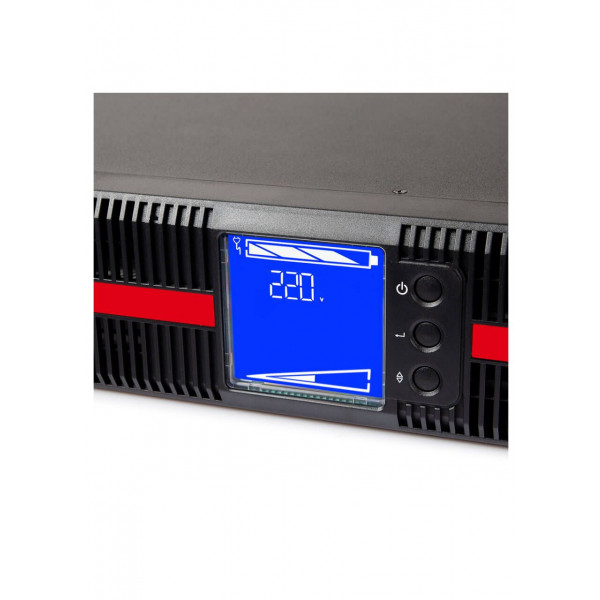 Фото - Джерело безперебійного живлення Powercom MRT-3000 4хIEC, LCD