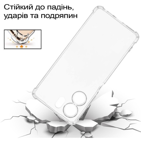 Фото - Чохол для смартфону BeCover for Oppo A5x 4G/5G Clear (713814)
