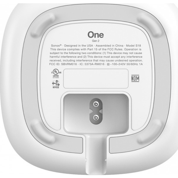 Фото - Акустическая система стационарная Sonos One White (ONEG2EU1)