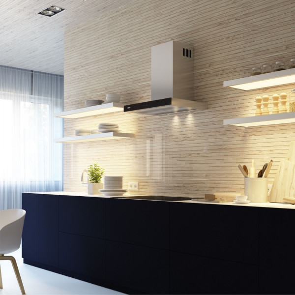 Фото - Витяжка декоративна ELEYUS ONIX 1200 LED 60 IS+BL