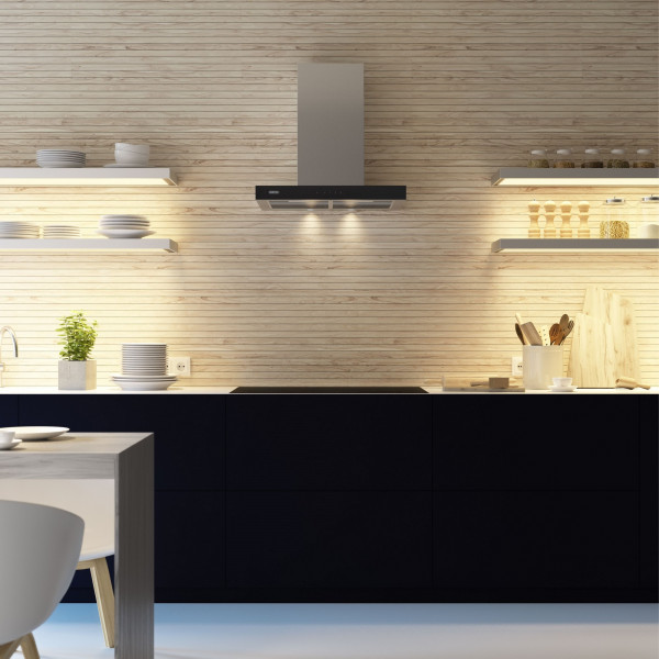 Фото - Витяжка декоративна ELEYUS ONIX 1200 LED 60 IS+BL