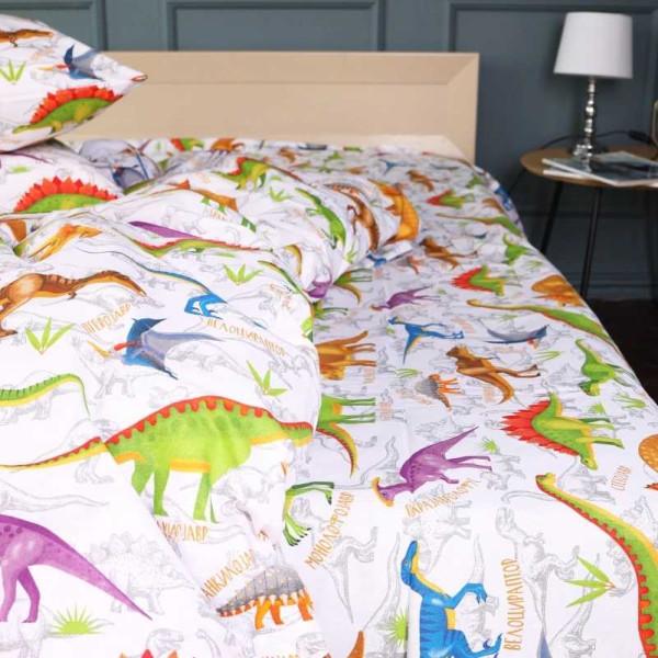 Фото - Комплект постільної білизни дитячий MirSon Бязь Ranforce Elite 17-0022 Onofre 110х140 (2200004662596)