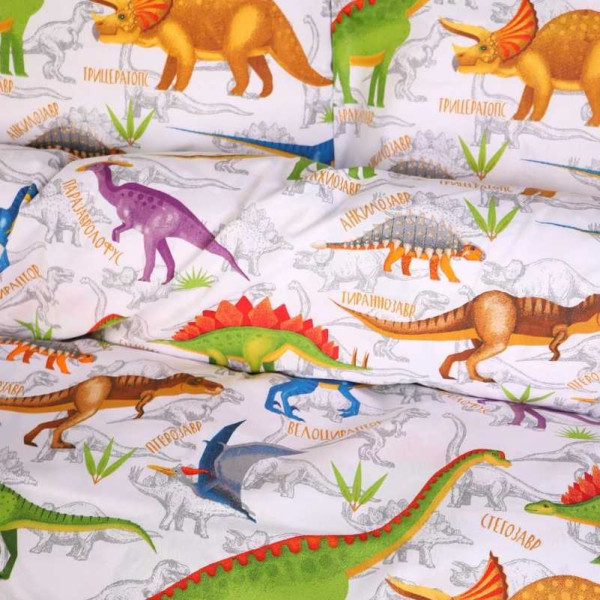 Фото - Комплект постільної білизни дитячий MirSon Бязь Ranforce Elite 17-0022 Onofre 110х140 (2200004662596)