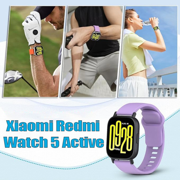 Фото - Ремінець для смарт-годинника BeCover for Xiaomi Redmi Watch 5 Active Deep Blue (713190)