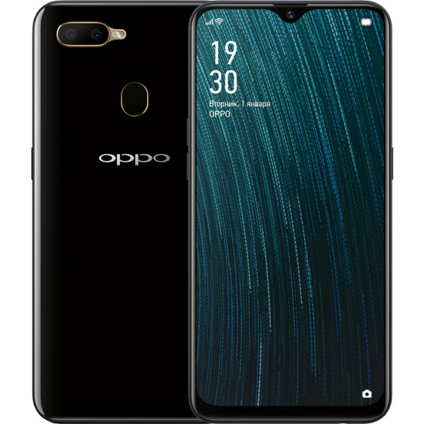 Фото - Смартфон OPPO A5s 3/32Gb Black