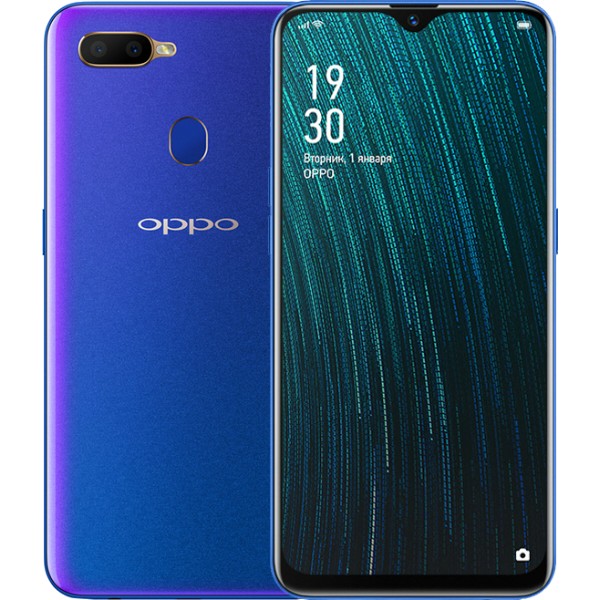Фото - Смартфон OPPO A5s 3/32Gb Blue