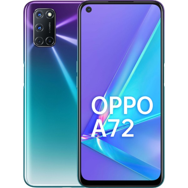 Фото - Смартфон OPPO A72 4/128Gb Aurora Purple
