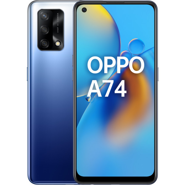 Фото - Смартфон OPPO A74 4/128Gb Blue