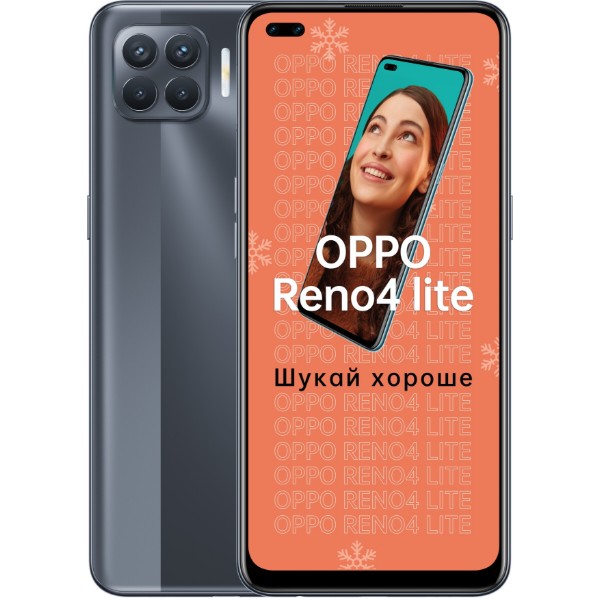 Фото - Смартфон OPPO Reno4 Lite 8/128Gb Matte Black