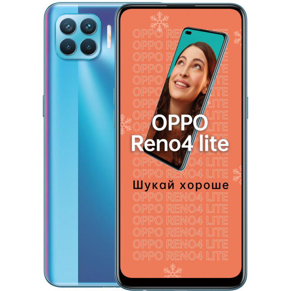 Фото - Смартфон OPPO Reno4 lite 8/128Gb Blue