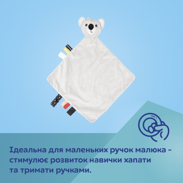 Фото - Брязкальце Canpol babies з тримачем до пустушки BabiesBoo (68/087)
