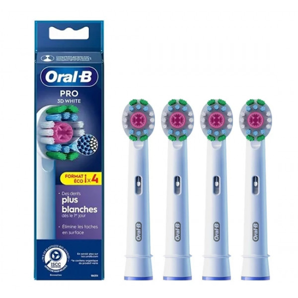 Фото - Насадка для зубной щетки Oral-B Braun PRO 3D White EB18pRX 4 шт.