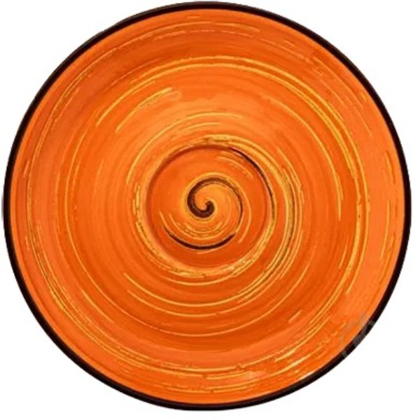 Фото - Блюдце Wilmax Spiral Orange 12 см (WL-669334 / B)