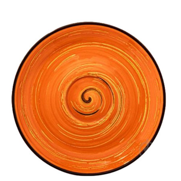 Фото - Блюдце Wilmax Spiral Orange 15 см (WL-669336 / B)