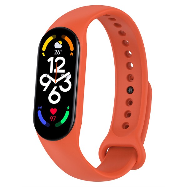 Фото - Ремешок для фитнес-браслета BeCover for Xiaomi Mi Smart Band 7 Orange (707482) Фото - Ремешок для фитнес-браслета BeCover for Xiaomi Mi Smart Band 7 Orange (707482)