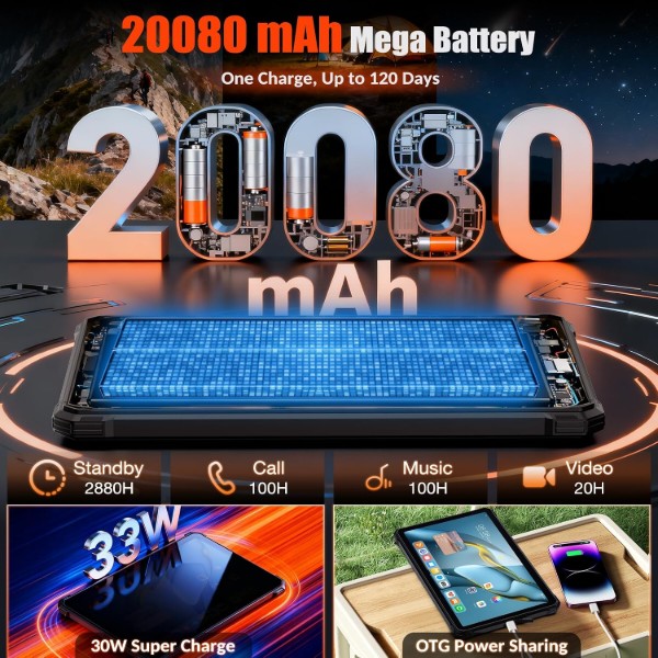 Фото - Планшет Orcatab WT1 Pro 6/256GB Black