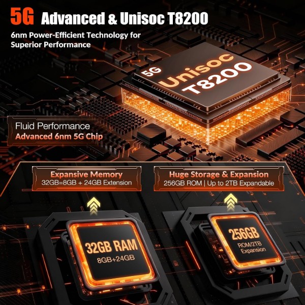 Фото - Планшет Orcatab WT1 Pro 6/256GB Black