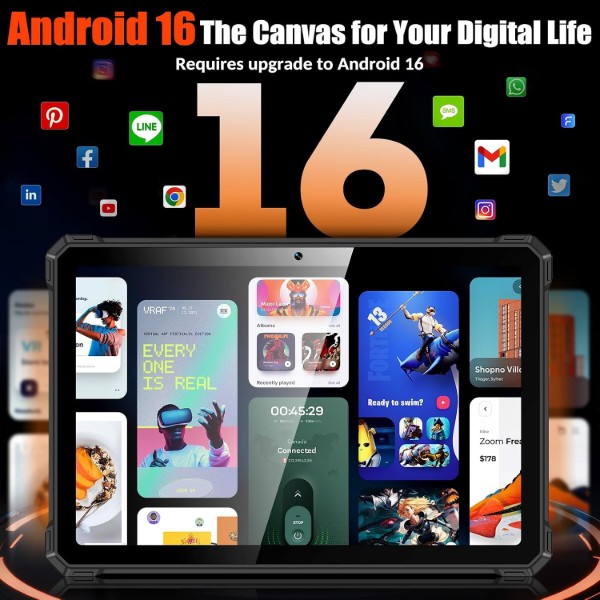 Фото - Планшет Orcatab WT1 Pro 6/256GB Orange