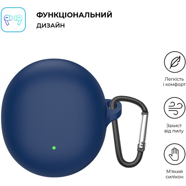 Фото - Чехол для наушников ArmorStandart Hang Case for OPPO Enco Air3 Dark Blue (ARM79939)