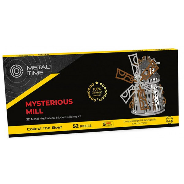 Фото - Металевий конструктор Metal Time Mysterious Mill (MT054)