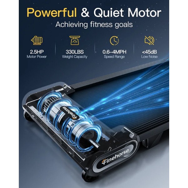 Фото - Бігова доріжка AKLUER H1 Auto Incline Walking Pad Treadmill (AKL-H1-AUTO)