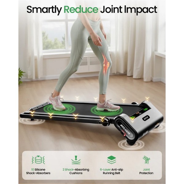 Фото - Бігова доріжка AKLUER H1-B Auto Incline Walking Pad Treadmill (AKL-H1-B-AUTO)