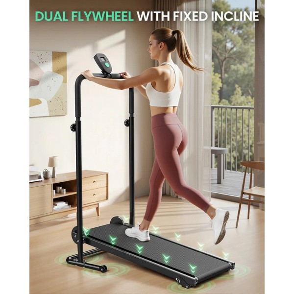 Фото - Бігова доріжка AKLUER RJ-401 non-motorized Treadmill (AKL-RJ401-MT)