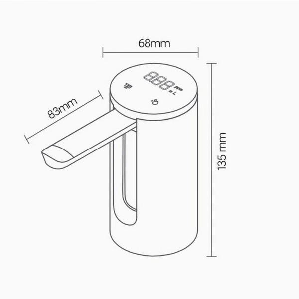 Фото - Автоматична помпа для води Xiaomi Xiaolang Foldable Water Pump (XD-ZDSSQ01)