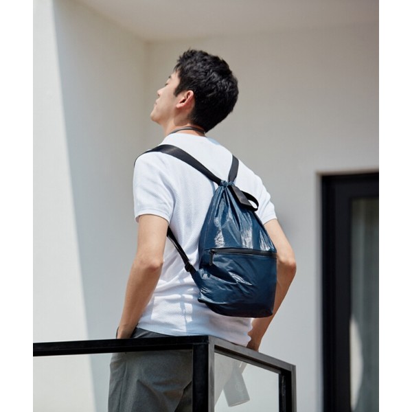 Фото - Рюкзак городской RunMi 90 Points Lightweight Urban Drawstring Backpack Blue (6972125146144)