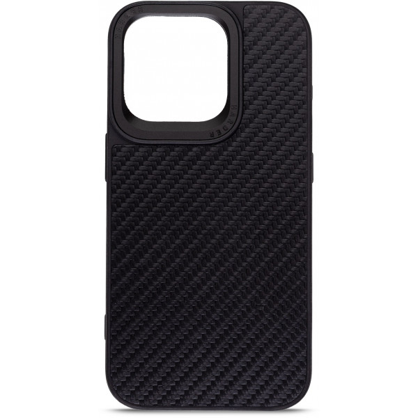 Фото - Чохол для смартфону Harder Carbon Pattern for Apple iPhone 14 Pro Black (ARM76779)