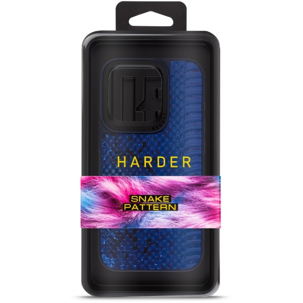 Фото - Чехол для смартфона Harder Snake Pattern for Apple iPhone 14 Pro Blue Mystic (ARM76808)
