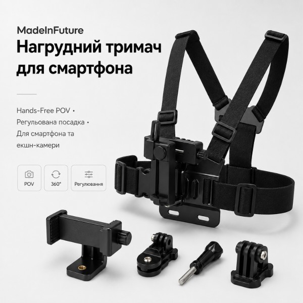 Фото - Подставка для мобильного устройства MadeInFuture TC-70 Black (MIF91914)