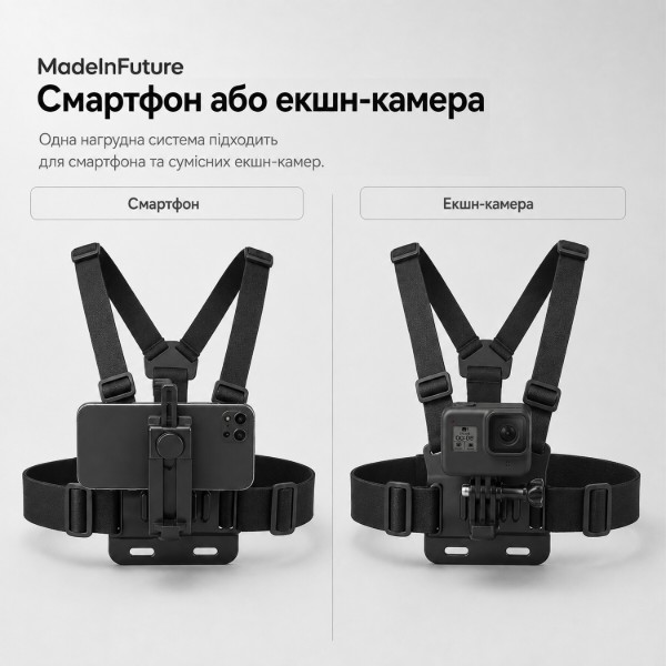 Фото - Подставка для мобильного устройства MadeInFuture TC-70 Black (MIF91914)