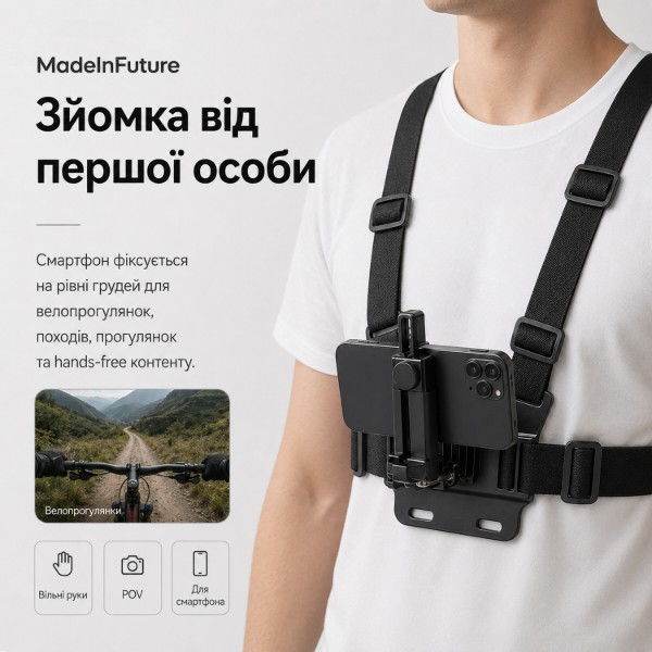 Фото - Подставка для мобильного устройства MadeInFuture TC-70 Black (MIF91914)