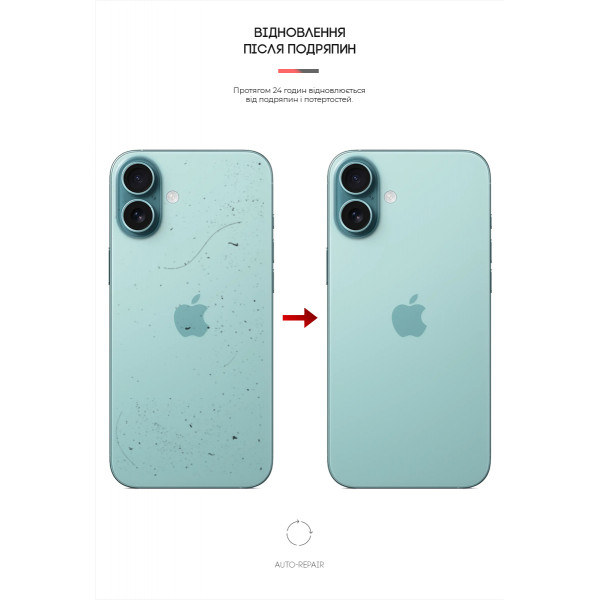 Фото - Захисна плівка для смартфону Armorstandart на задню панель for Apple iPhone 16 Plus Carbone (ARM79605)