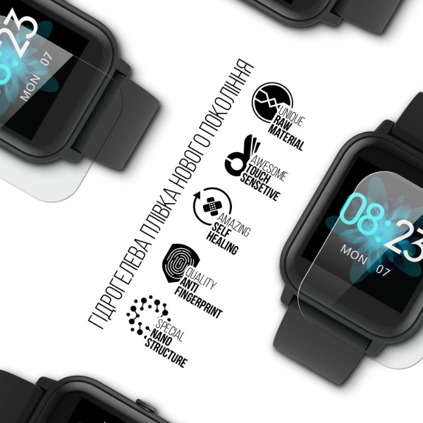 Фото - Защитная пленка для смарт-часов Armorstandart for Blackview R3 42 mm 6 шт. (ARM68199)