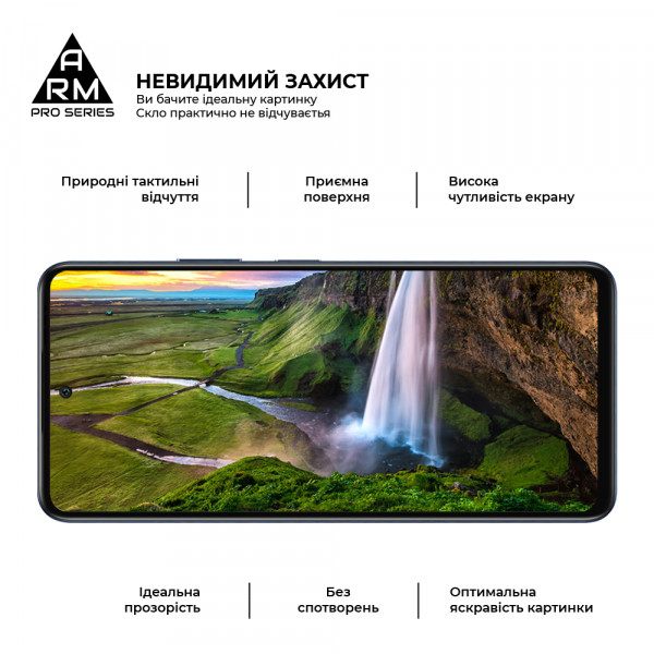 Фото - Защитное стекло для смартфона Armorstandart Pro for Infinix Hot 50 4G Black (ARM80937)