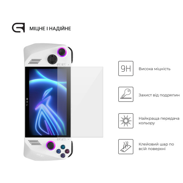 Фото - Захисне скло для ігрової приставки Armorstandart for Asus Rog Ally 2023 (ARM74481)