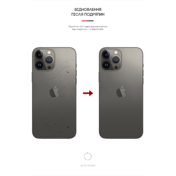 Фото - Защитная пленка для смартфона Armorstandart на заднюю панель for Apple iPhone 13 Pro Carbone (ARM61057)
