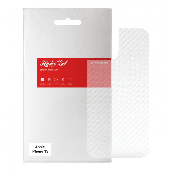 Фото - Защитная пленка для смартфона Armorstandart на заднюю панель for Apple iPhone 13 Carbone Transparent (ARM61068)