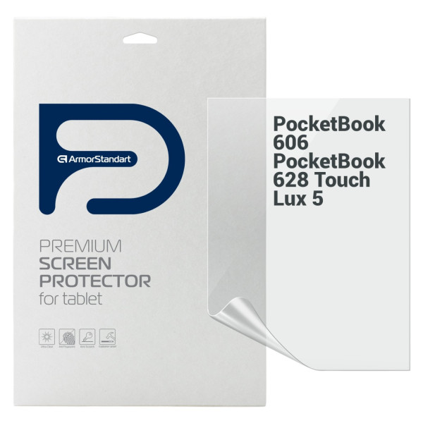 Фото - Захисна плівка для електронної книги Armorstandart for PocketBook 606 / 628 Touch Lux 5 (ARM66079)